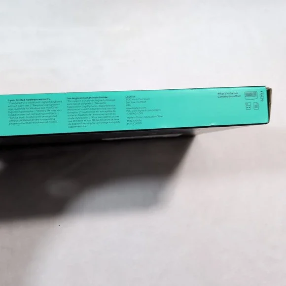 Logitech Wave Keys Wireless Ergonomic Keyboard Graphite YR0096 920-011898 - Picture 5 of 7